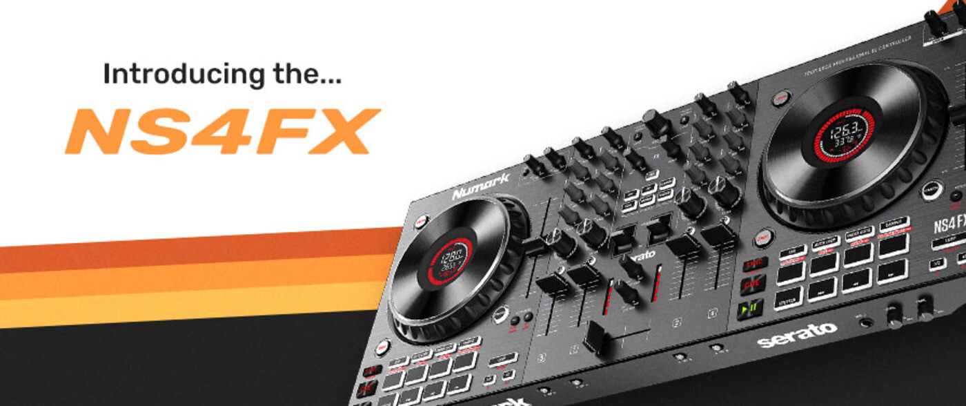 Introducing the Numark NS4FX | 4-Deck DJ Controller 🚀