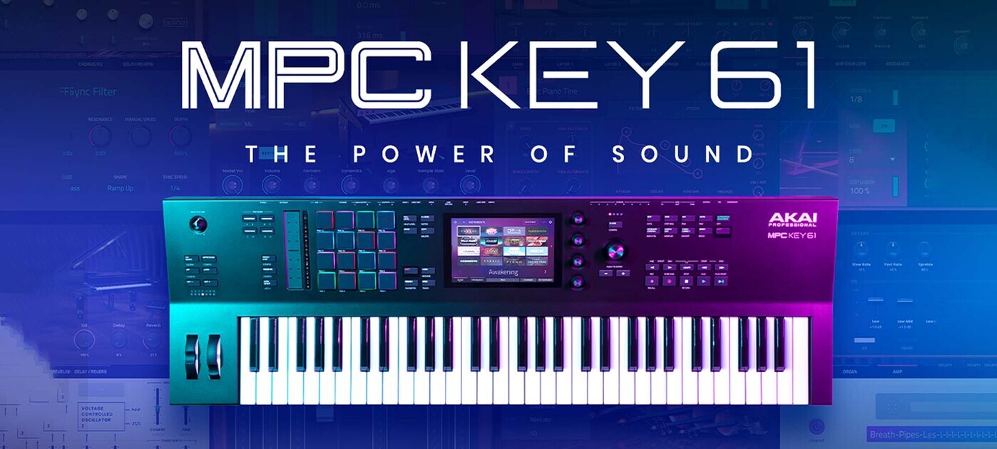 Introducing The Akai Pro MPC Key 61 - The Worlds First Standalone Production Keyboard Synthesizer  