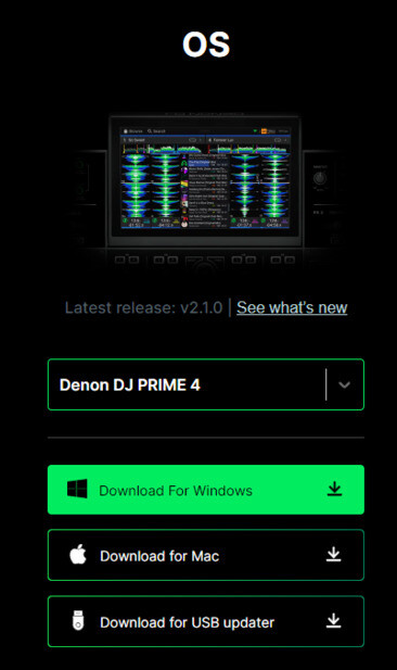 Engine DJ Update 2.1 - Prime 4 Meets LC6000