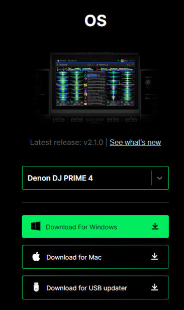 Engine DJ Update 2.1 - Prime 4 Meets LC6000 Engine DJ Update 2.1 - Prime 4 Meets LC6000